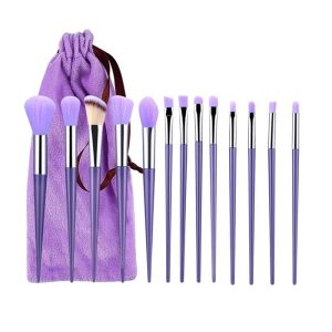 BrushSet, 13-частен комплект четки за грим с калъф за носене