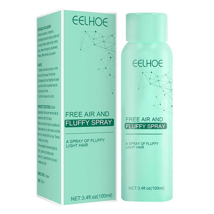 FluffySpray, спрей за мека и здрава коса и сух шампоан в едно