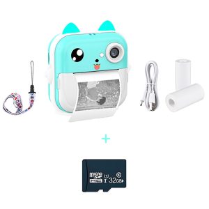 PrintBundle, комплект с инстантна фотокамера, 2 ролки хартия, USB кабел, каишка за ръка и Micro SD карта