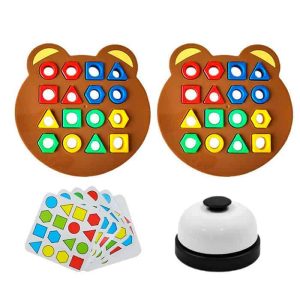 ShapeMatchingGame, детска настолна игра, в която децата учат за формите и цветовете