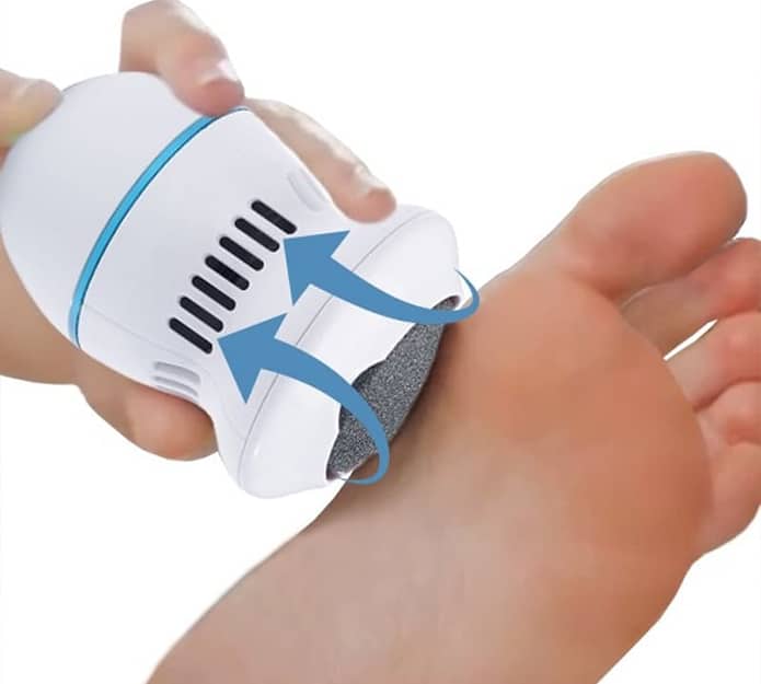 PediFeet PRO, електрически уред за премахване на твърда кожа