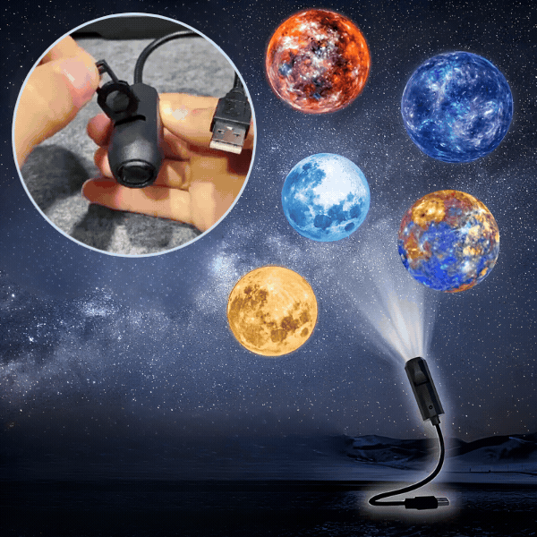 Проекторна нощна лампа, CosmoLight